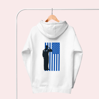 Image 1 of NAVY Pullover Hoodie | Milso Inclusivity Collection