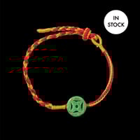 Image 1 of Premium Red String Jade Energy Bracelet