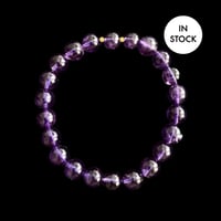 Image 1 of Amethyst Energy Bracelet