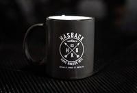 Image 2 of Black Hasback Mug 12 oz.