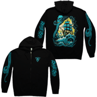 Image 1 of LOST AT SEA ZIP HOODIE