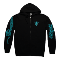 Image 2 of LOST AT SEA ZIP HOODIE