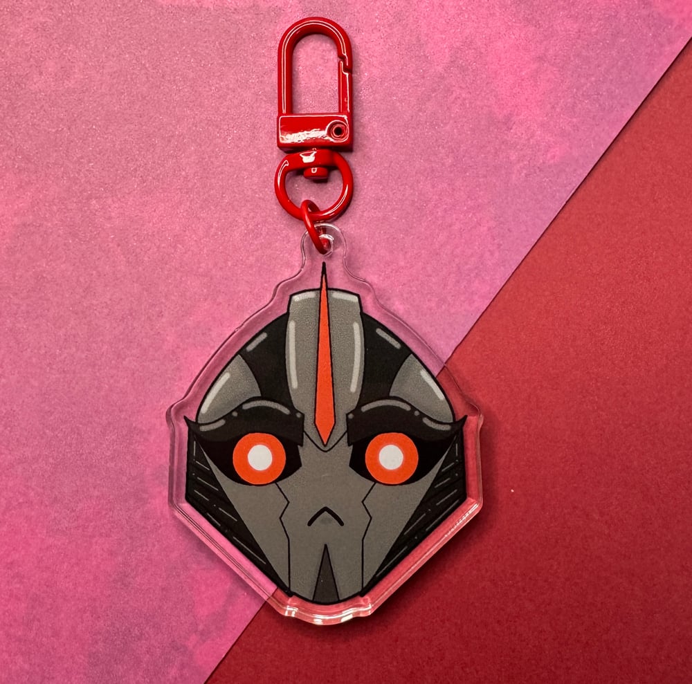 Image of TFP Starscream Chibi Keychain