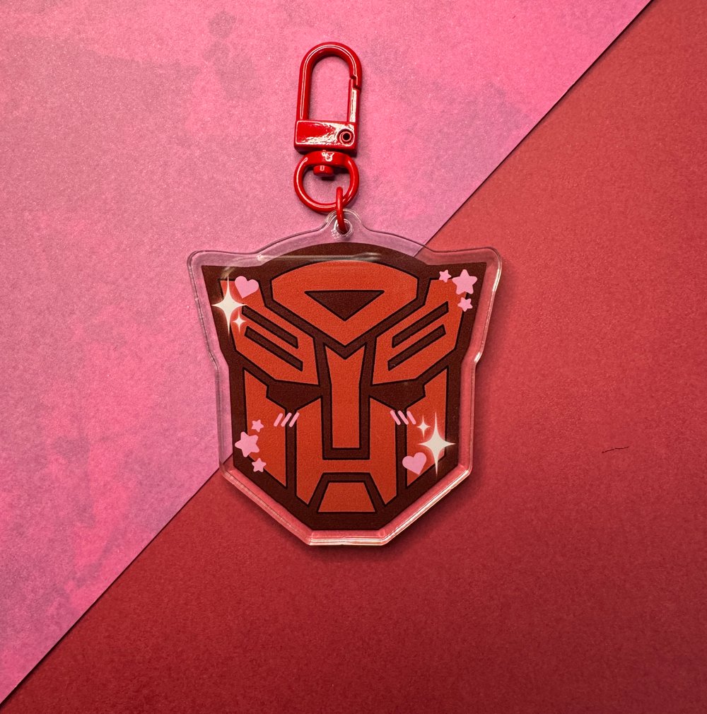 Image of Babygirl Autobot Keychain
