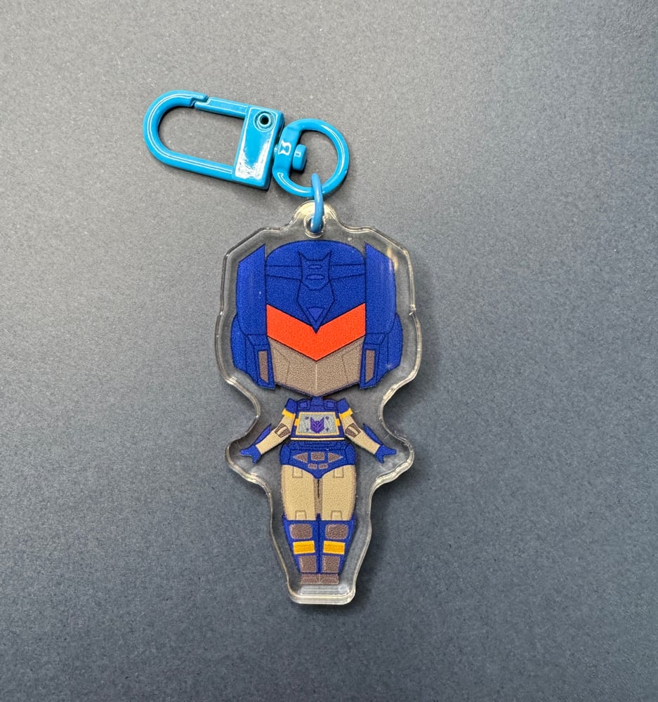 Image of Chibi Soundwave Keychain