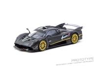 Image 1 of Tarmac Works - 1/64 Pagani Huayra R Matt Black Carbon Fiber