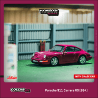 Image 5 of Tarmac Works - 1/64 Porsche 911 964 RS Ruby Star