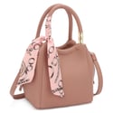 TRENDY SCARF HANDLE CROSSBODY BAG 