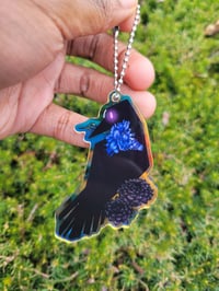 Image 1 of Crow Keychain