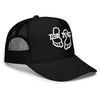 Image 1 of BLACK FOAM TRUCKER HAT