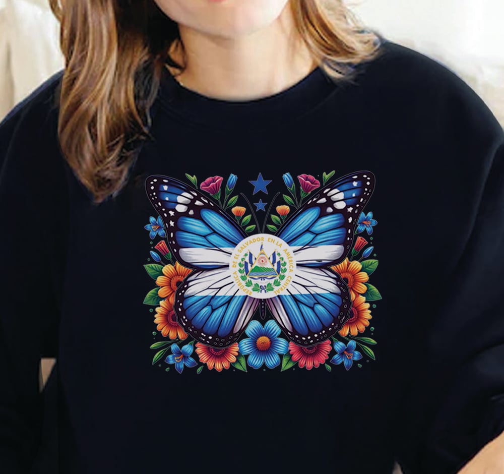 Image of SALVADOR BUTTERFLY T-SHIRT / CREWNECK SWEATER