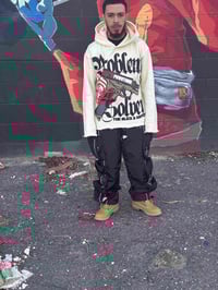 Image 1 of Problem solver hoodie(cream)
