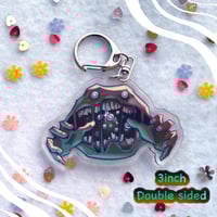 Image 5 of PRESSURE (ROBLOX) KEYCHAINS, rainbow holo! | Sebastian solace | pAInter| Imaginary friend | Pandemon