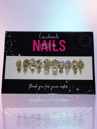 Image 1 of Royal Treasure  - Handmade Press On Nails (Small)