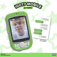Image 5 of got7 fandom phone photocard holder.