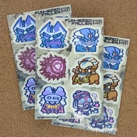 FUN-SIZED FALLEN sticker sheet