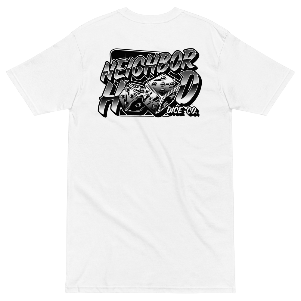 NEIGHBOR X HOOD CHROME LOGO (Black/White)
