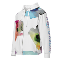 Image 1 of FLORAL ZIP UP