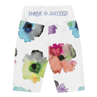 Image 2 of FLORAL BIKER SHORTS