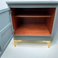 Image 5 of Pair of Nathan squares bedsides
