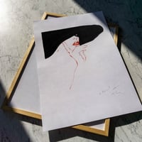 Image 1 of Esquisse de Brigitte | Rene Gruau - 1990 | Art Poster | Vintage Poster