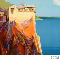 Image 2 of Mont Athos - Grèce | 1949 | Travel Poster | Vintage Poster