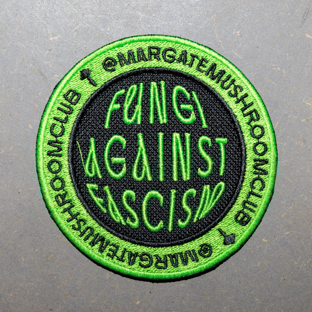 Image of FUNGI AGAINST FASCISM - PATCH