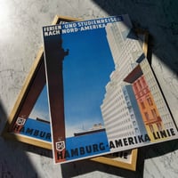 Image 1 of Hamburg - Amerika Linie | Albert Fuss - 1935 | Travel Poster | Vintage Poster