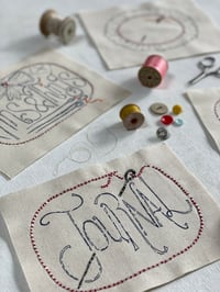 Image 6 of Borders & Titles Embroidery Templates