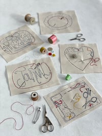 Image 1 of Borders & Titles Embroidery Templates