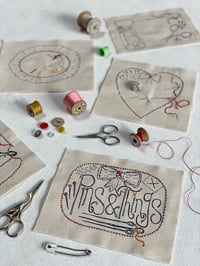 Image 8 of Borders & Titles Embroidery Templates