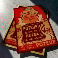 Image 1 of Poteuf | 1930 | Drink Poster | Vintage Poster