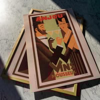 Image 1 of Vins Mousseux - Anjou | Amoro - 1932 | Drink Poster | Vintage Poster