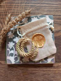 Image 1 of 40mm Hoop Earrings NEW IN!