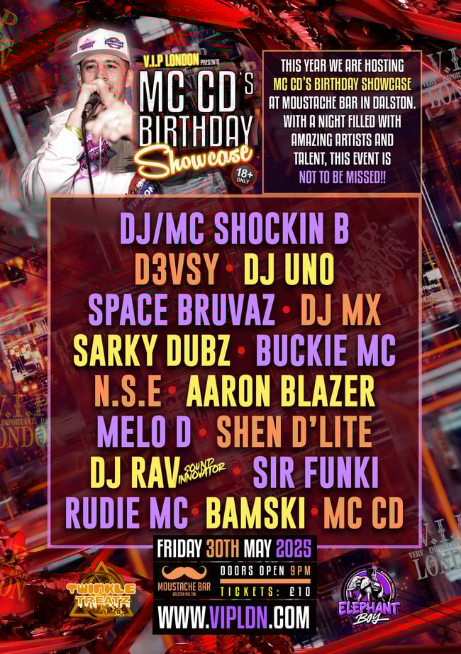 MC CD's Birthday Showcase 