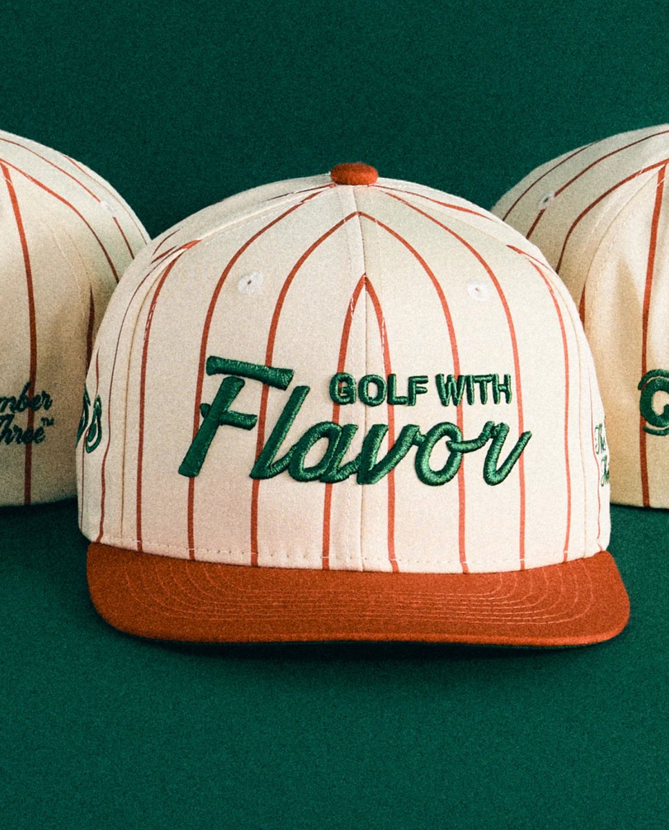 33 X MALBON BUCKETS CLUB GOLF WITH FLAVOR SNAPBACK HAT [2025