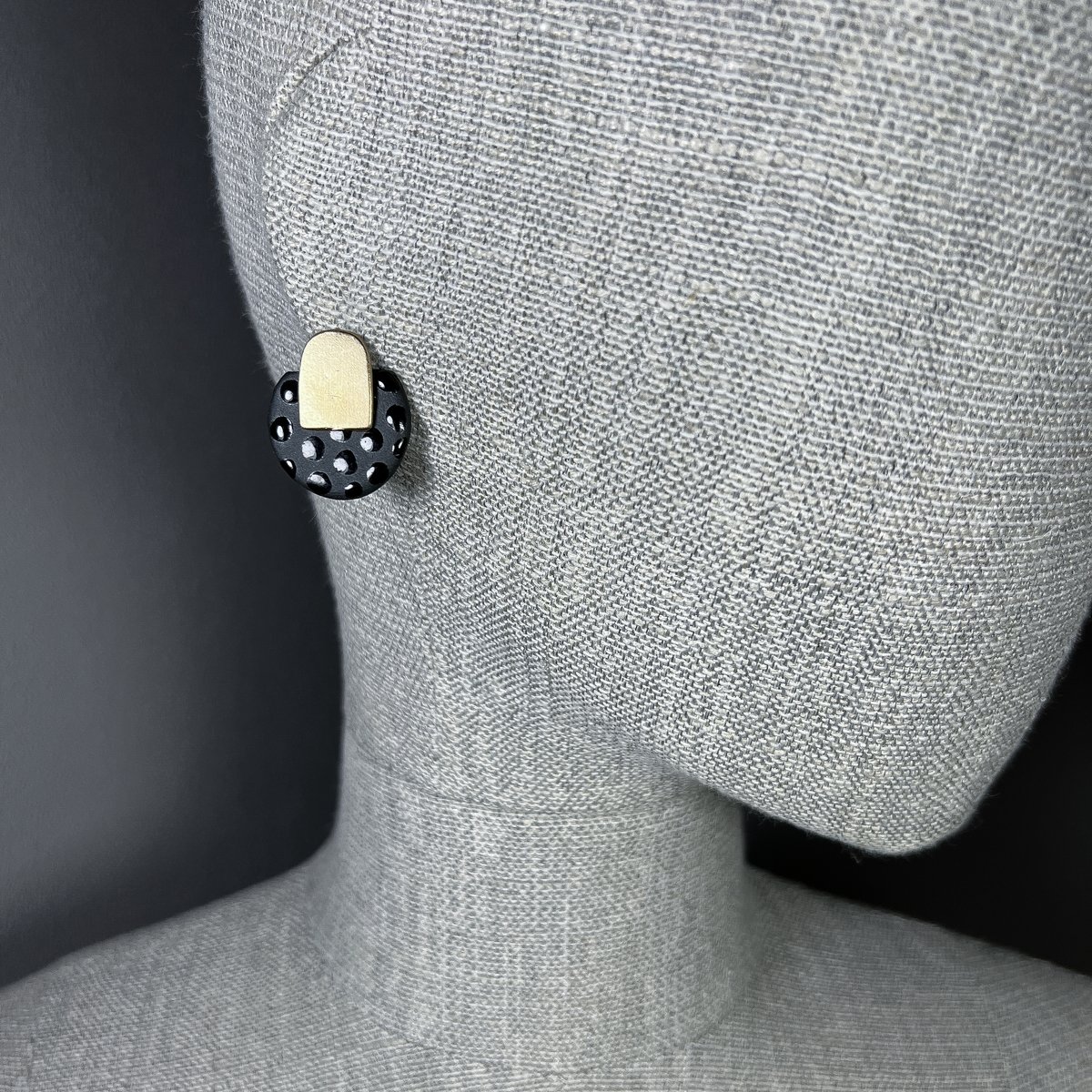 Image of Orecchini Cyclamen pois