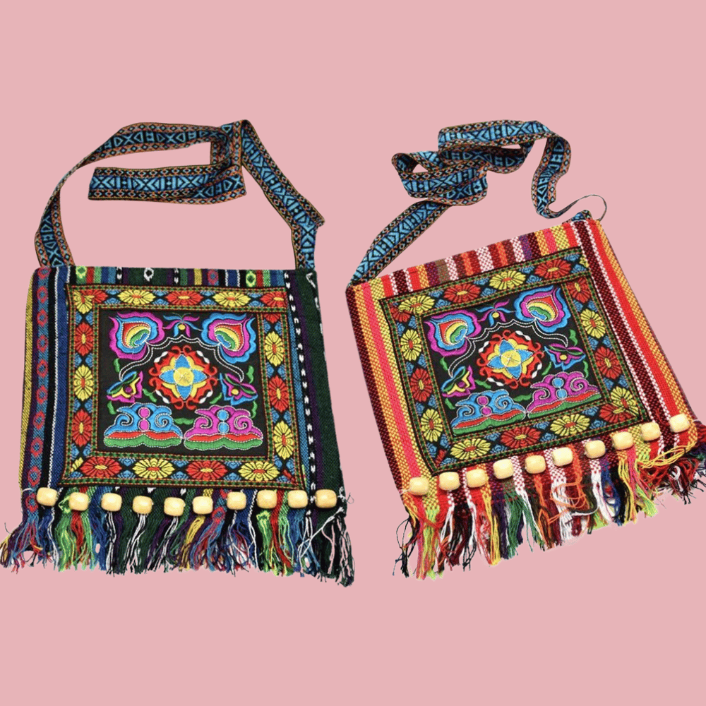 Image of Embroidered tote bags 