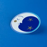 Image 2 of Crescent Moon Sticker