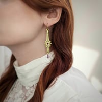 Image 3 of NIGHTSONG Earrings - Gold