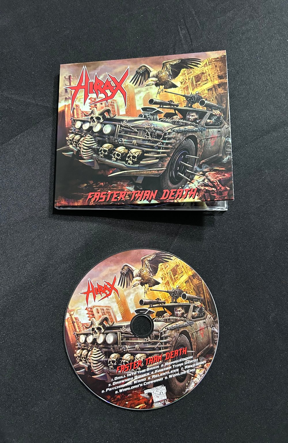 HIRAX "Faster Than Death" CD