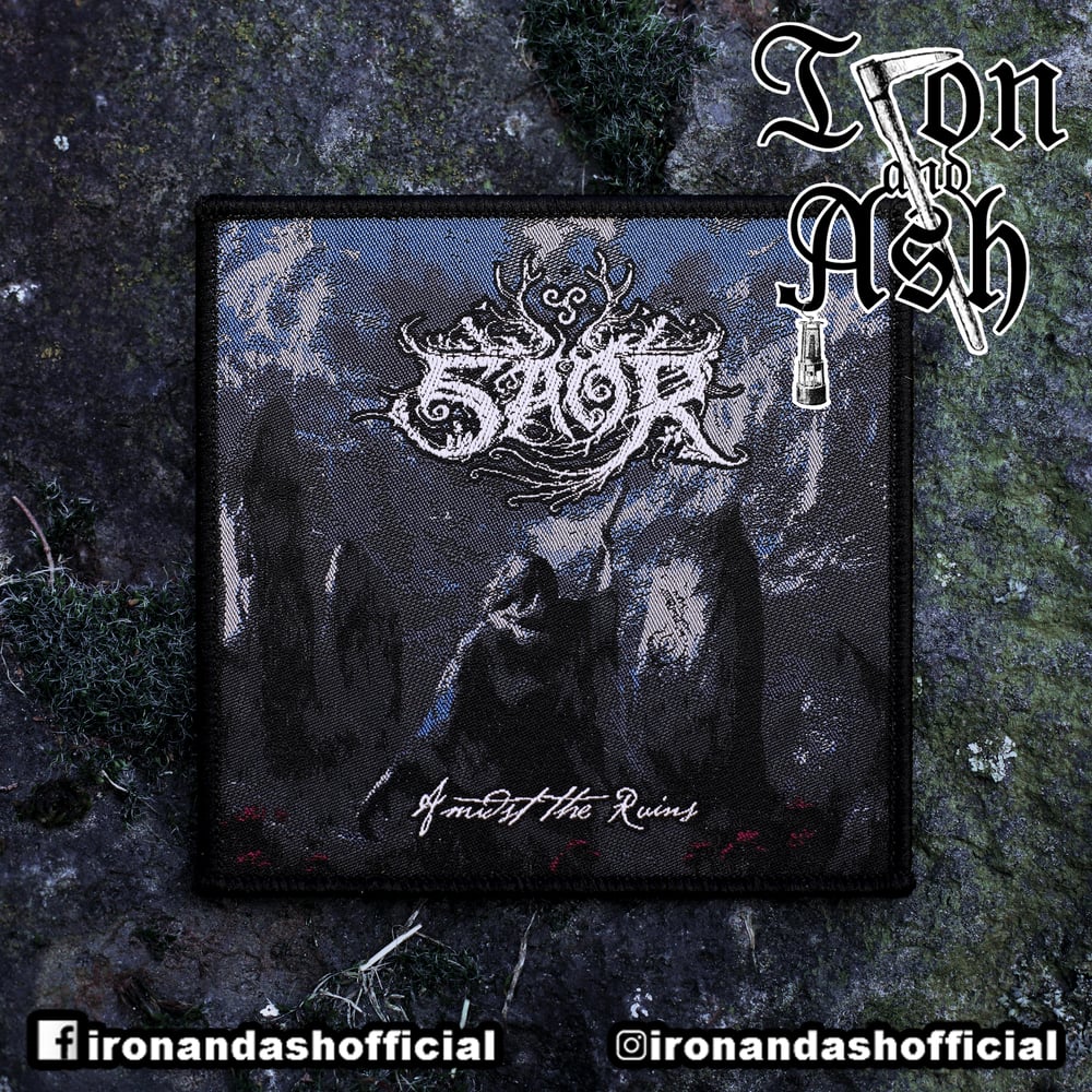 Saor - Amidst the Ruins official woven Patch
