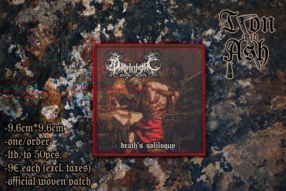 Ante-Inferno - Death's Soliloquy official woven Patch