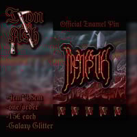 Majesties - Vast Reaches Unclaimed official galaxy glitter pin