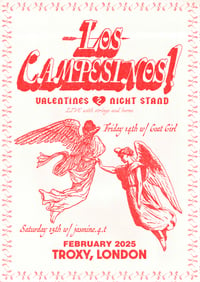 LOS CAMPESINOS! - TROXY - A2 SILK SCREENED POSTER