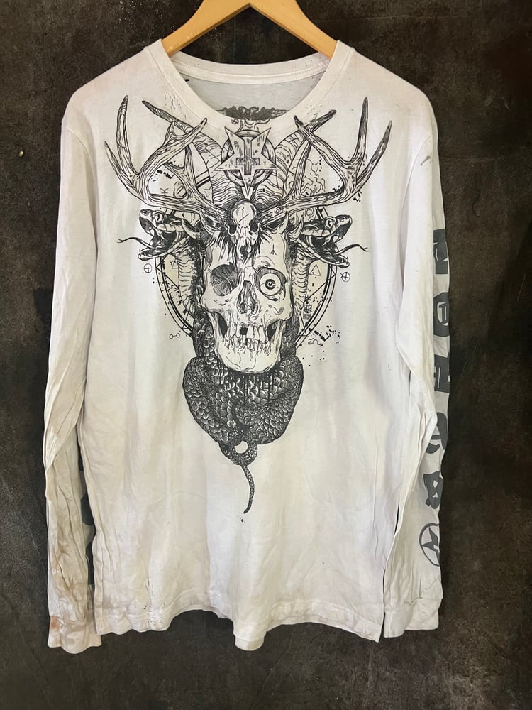 Image of Glow in the Dark Skull Long Sleeve 