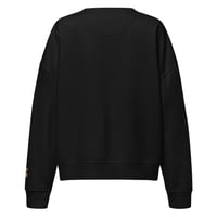 Image 7 of Kill Love #Broken Women’s organic crew neck sweatshirt w/ embroidery 
