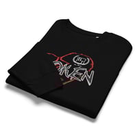 Image 11 of Kill Love #Broken Women’s organic crew neck sweatshirt w/ embroidery 