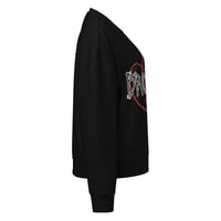 Image 13 of Kill Love #Broken Women’s organic crew neck sweatshirt w/ embroidery 