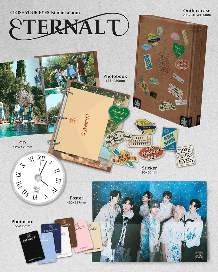 Image of [PRE-ORDER] Close Your Eyes [ETERNALT] (Photobook Ver.)